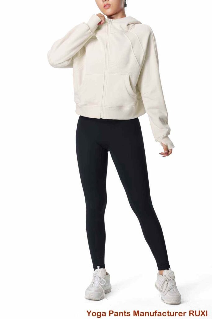 بنطال رياضي أسود سادة RUXI st705