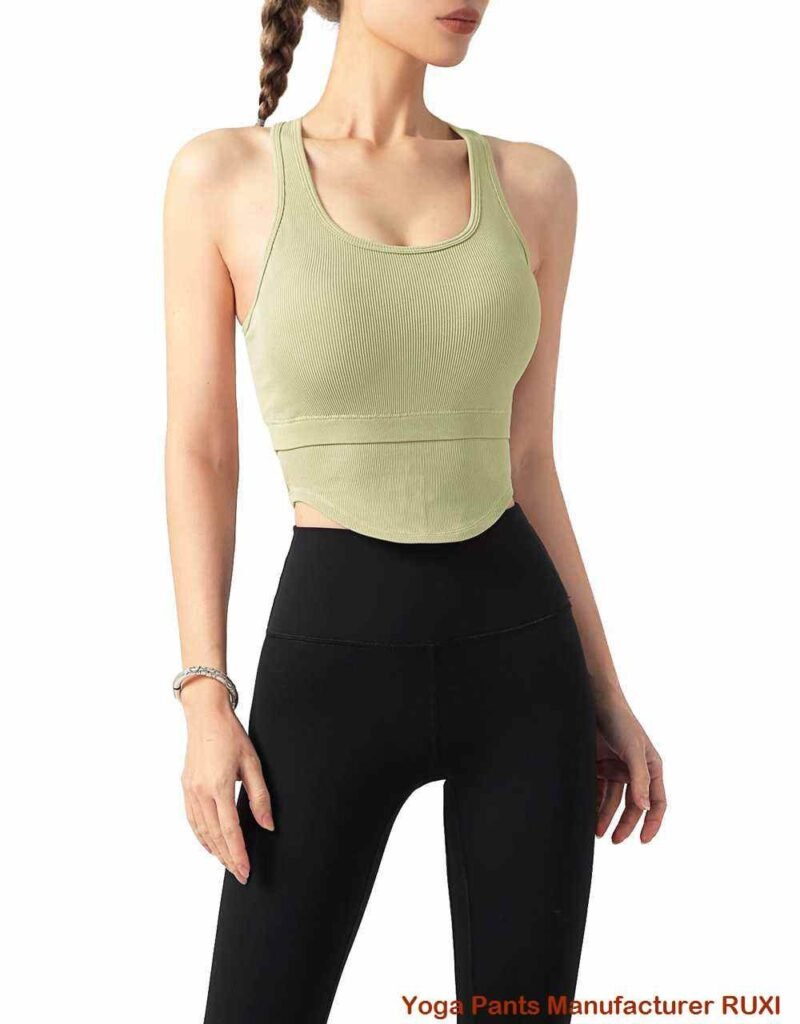 بنطال ضيق بني اللون RUXI st37