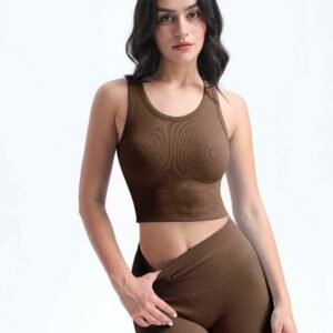 بلوزة يوغا بدون أكمام RUXI st908