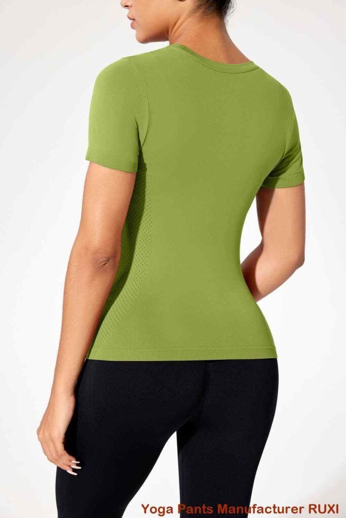 بنطلون يوغا مضلع RUXI st696