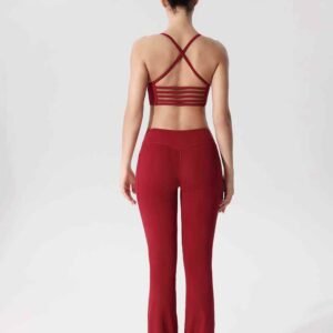 بنطال يوغا من قماش الدنيم RUXI